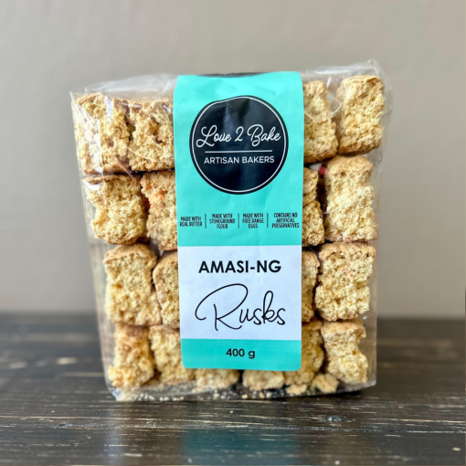 Love2Bake Amasi-ng Rusks 400g