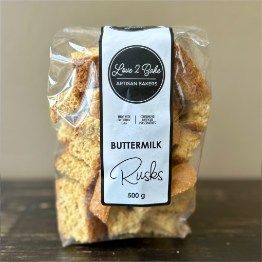Love2Bake Buttermilk Rusks 500g