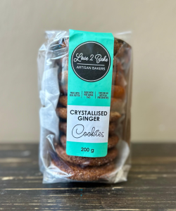 Love2Bake Crystallized Ginger Biscuits 200g