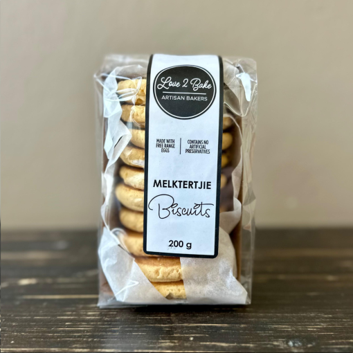 Love2Bake Melktertjie Biscuits 200g