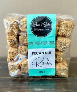 Love2Bake Pecan Nut Rusks 500g