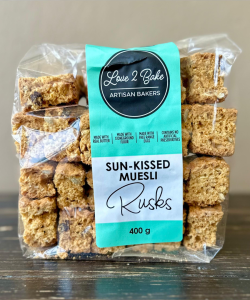 Love2Bake Sun-Kissed Muesli Rusks 400g