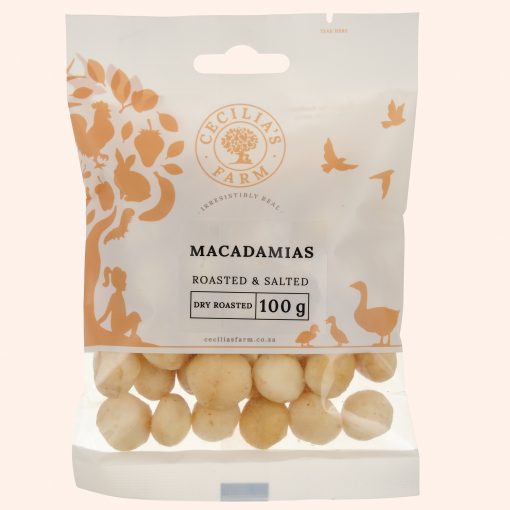 Cecilia's Farm Macadamias Roasted & Salted (100g)