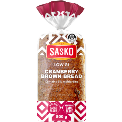 Sasko Cranberry Brown Bread