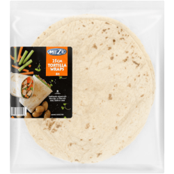 Mezé Tortilla Wraps 25cm (6's)