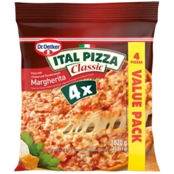 Dr. Oetker Ital Pizza - Classic Margherita (4x255g)