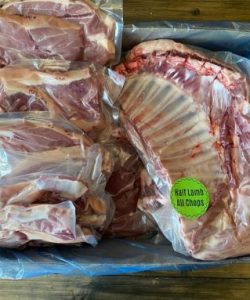 Lamb Cut & Vacuum Packed - All Chops - Half Lamb (±11kg) - Packed for 4 People
