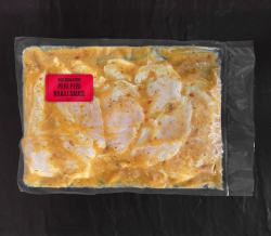 Chicken Fillet Prego x 4 In Peri-Peri Braaisauce (700g)