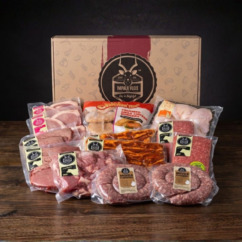 Bron Vleis Rol Essential Hamper - Impala Vleis Brits™
