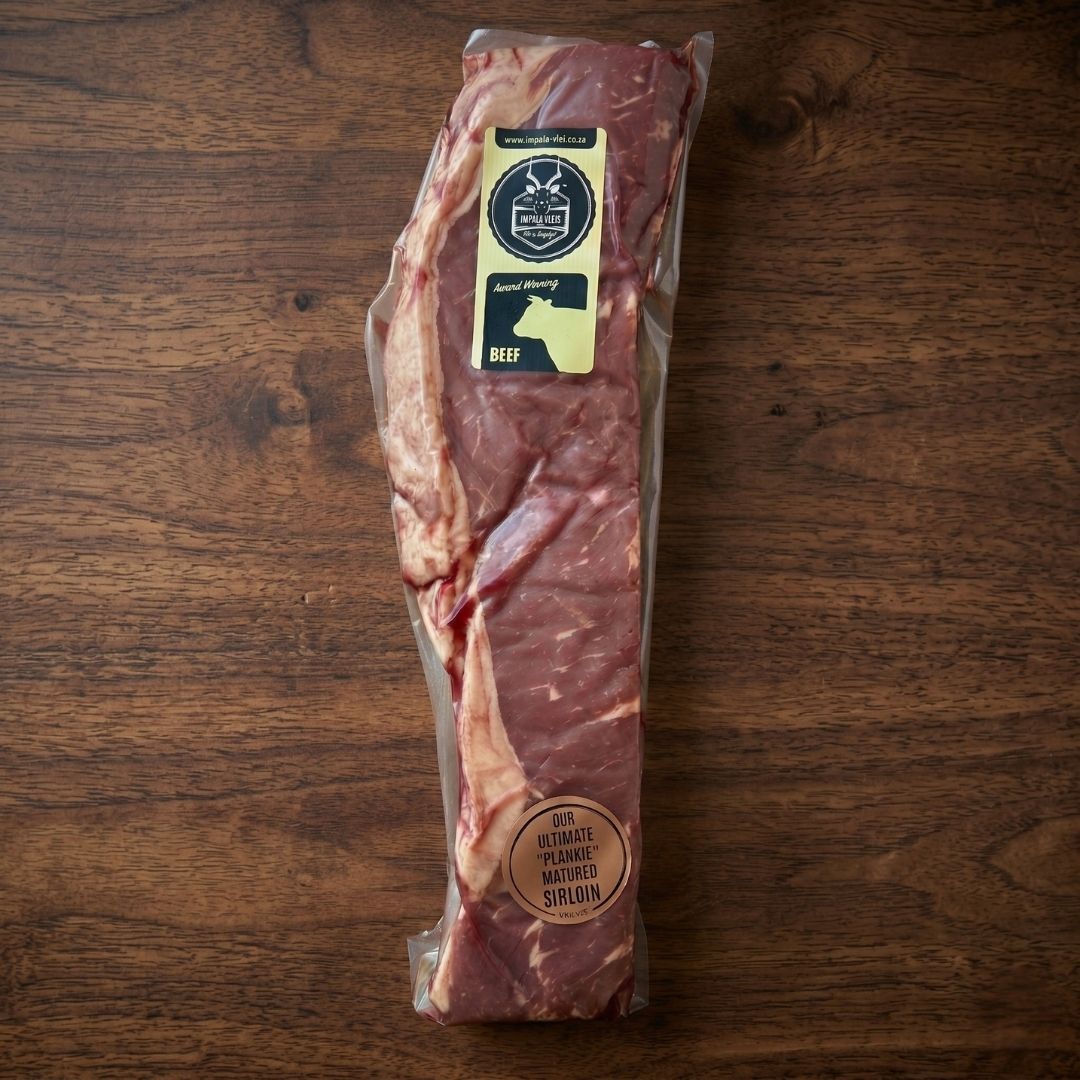 Plankie Braai Long Cut Beef Sirloin (±1kg)