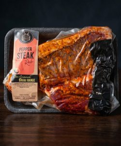 Beef T-Bone with Pepper Steak Rub (500g)