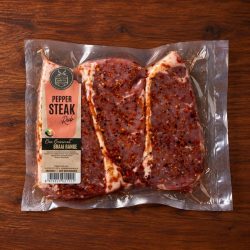 Beef Sirloin Slices with Pepper Steak Rub (3 x 330g)