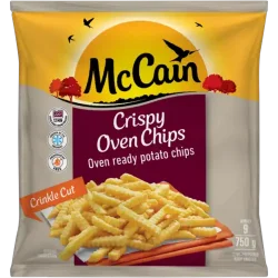 McCain Crispy Oven Chips Crinkle Cut 750g