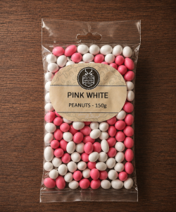 Impala Pink & White Peanuts 150g