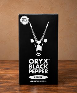Oryx Desert Salt - Black Pepper Refill 100g