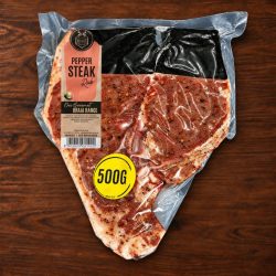 Beef T-Bone with Pepper Steak Rub (500g)