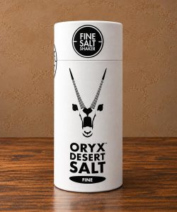 Oryx Desert Salt - Fine Salt Tube Shaker 350g