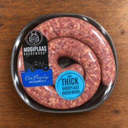 Thick Mooiplaas Boerewors (600g)